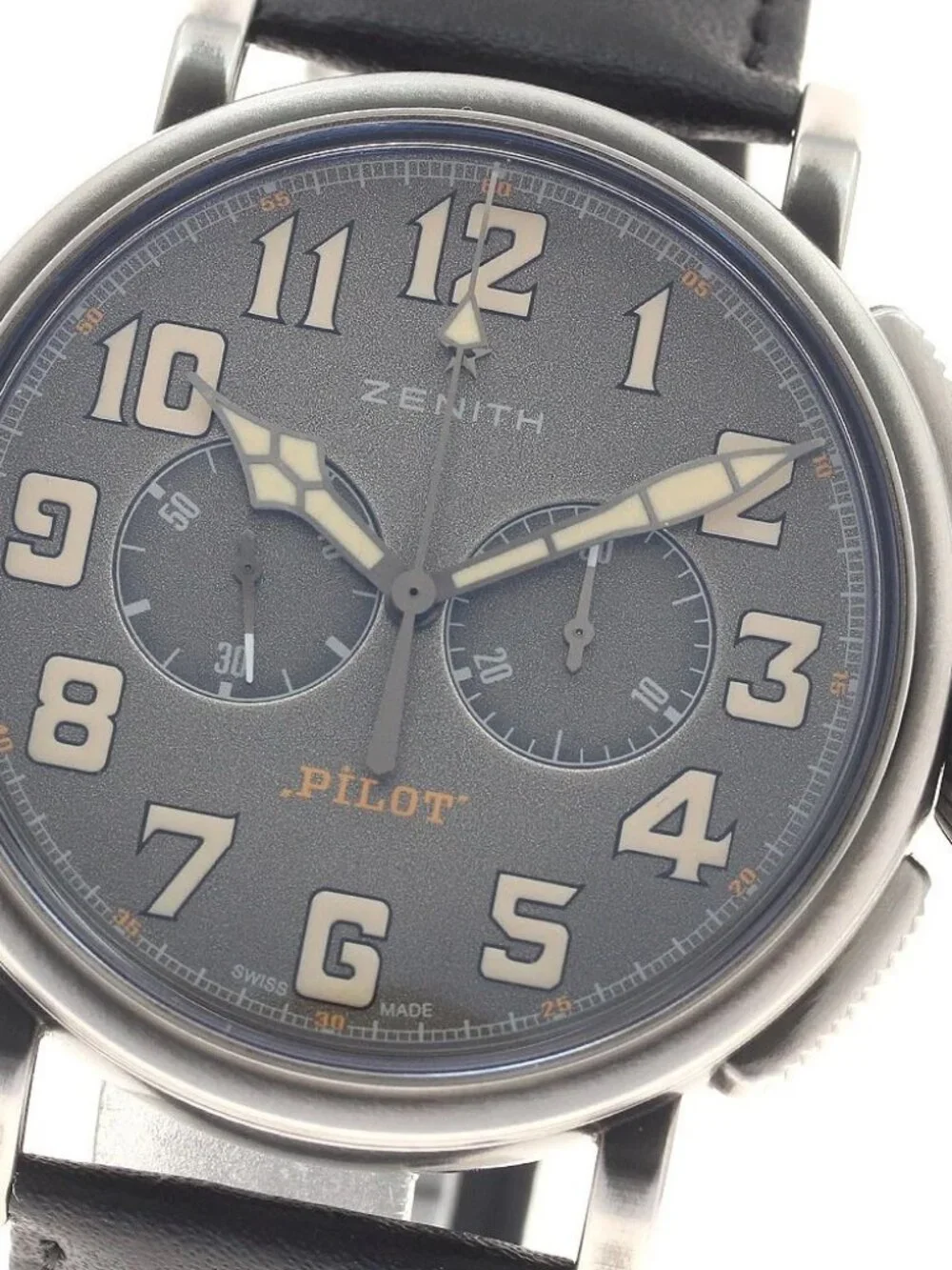 ZENITH Pilot TYPE 20 Ton Up 11.2430.4069 gray Dial Automatic Men's Watch_965987